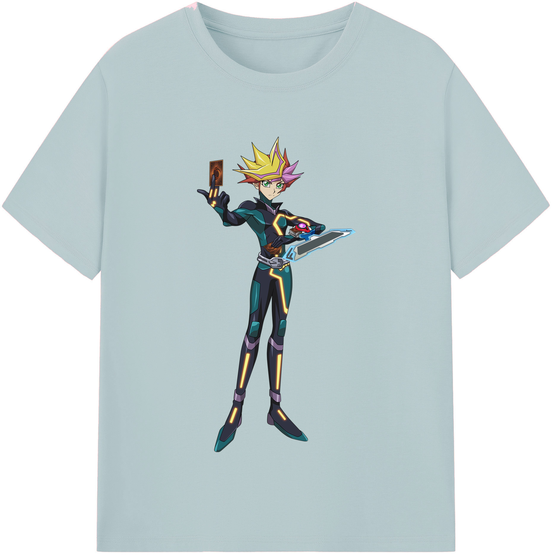 （画像用） 遊☆戯☆王 Yu-Gi-Oh! 綿100％半袖Tシャツ（フロントプリント）
